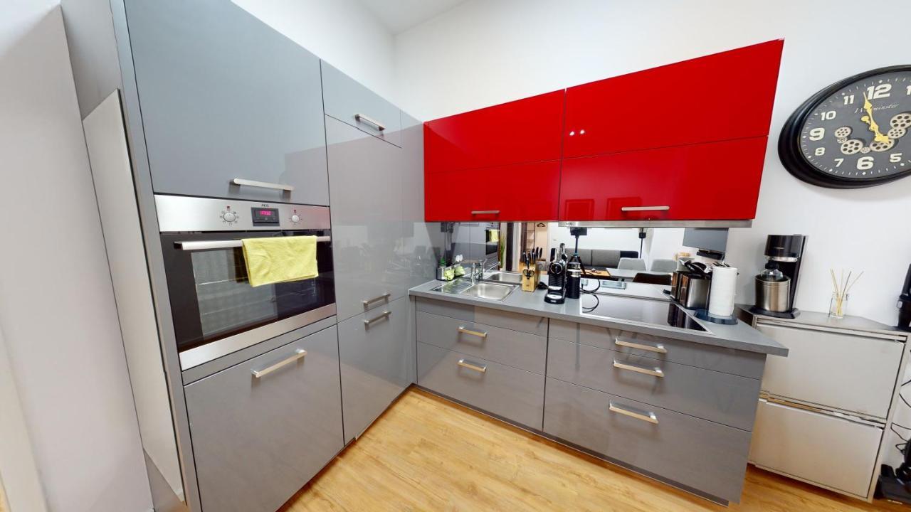 Sweethome - Luxus Pur - Grosse Kueche, Wifi Magdeburg Dış mekan fotoğraf